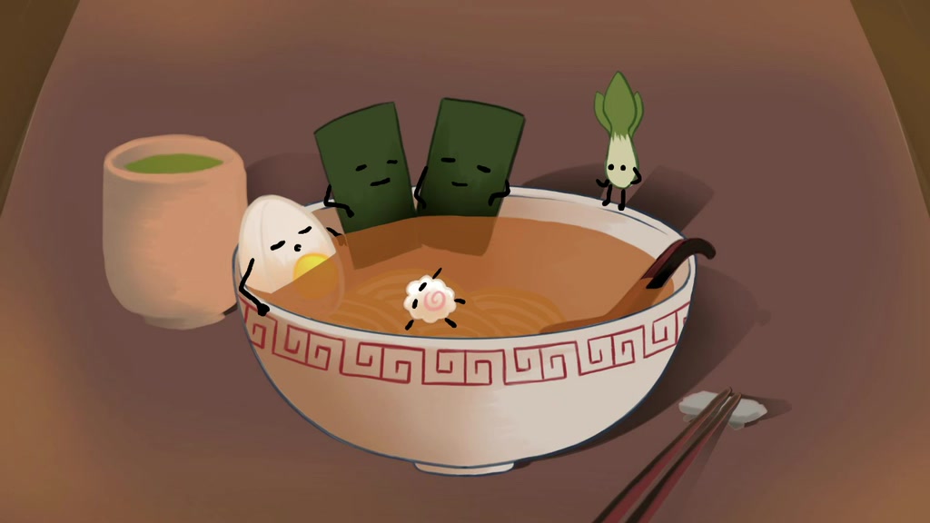 Still from Ramen Bowl Loop